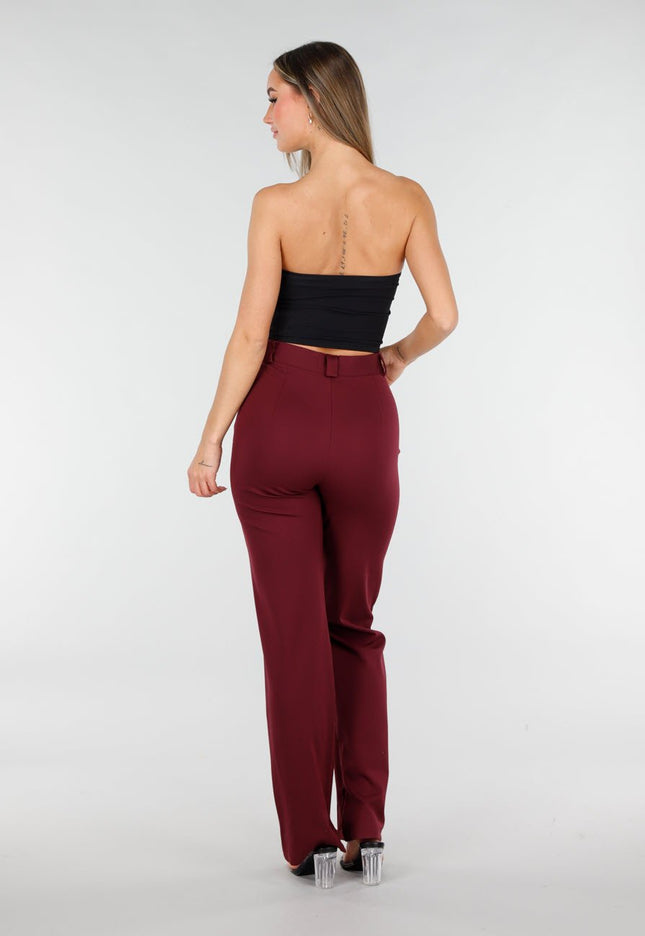 NEW070126 Zwarte Bandeau Crop Top