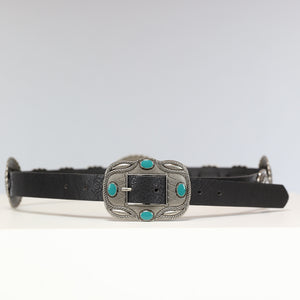 NEW0702 Zwarte Cowboy Riem