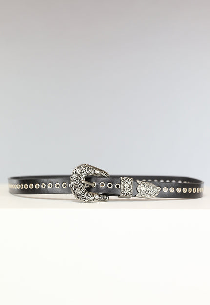 NEW0702 Zwarte Western Riem