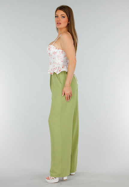 NEW070525 Witte Peplum Korset Top met Stretch