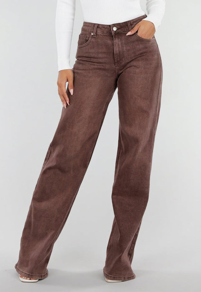 NEW071026 Roodbruine Extra Tall Straight Leg Jeans