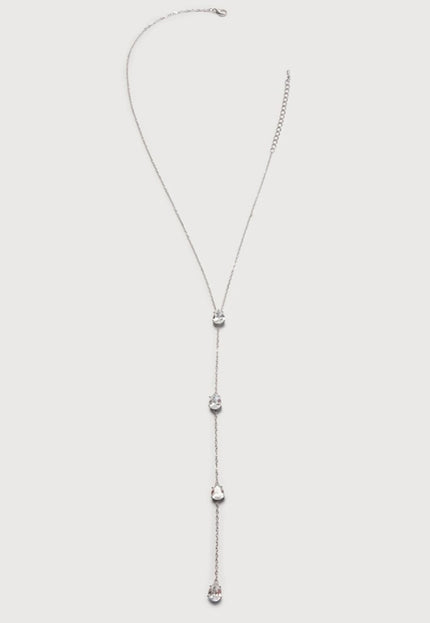 NEW0803 Zilveren Druppel Hals Bodychain