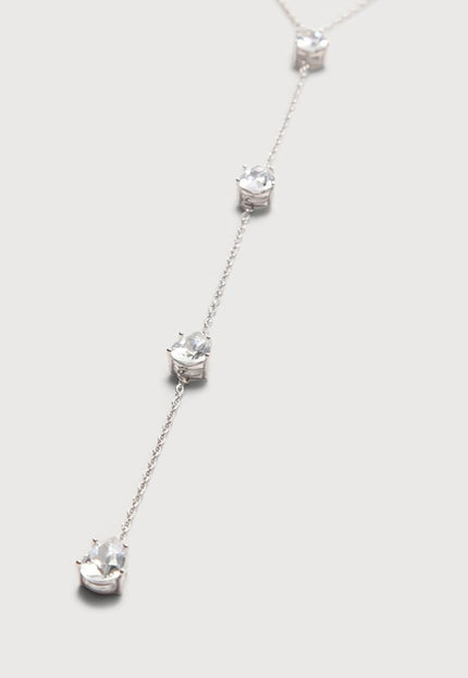 NEW0803 Zilveren Druppel Hals Bodychain