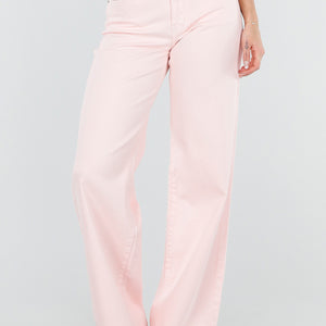 OP=OP.20.NL Lichtroze Wide Leg Tall Stretch Jeans