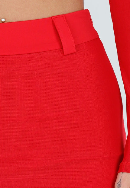 NEW080426 Rode Stretch Mesh Skort