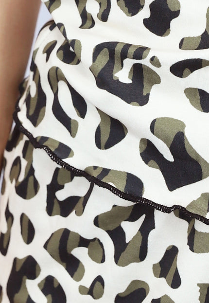 NEW0805 2-Delige Pyjama Set met Panterprint