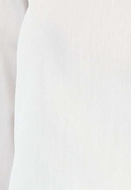 NEW0805 Witte Korte Blouse