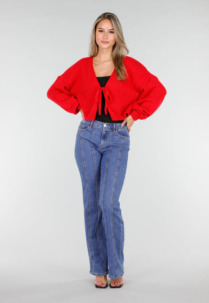 Redial Jeans Blauwe Jeans met Rechte Pijpen en Stretch