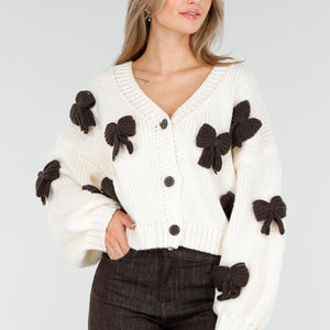 OP=OP.02.NL Crème Vest met Strikken