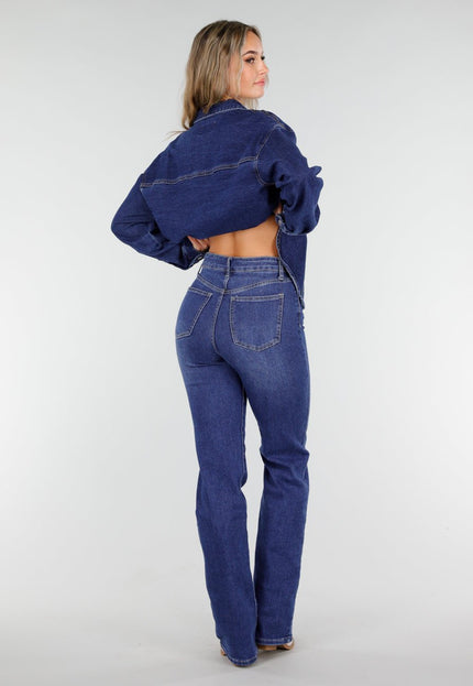 Redial Jeans Donkerblauwe Stretch Tall Jeans