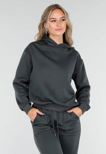 NEW081025 Donkergrijs Joggingpak