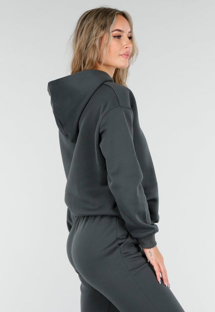 NEW081025 Donkergrijs Joggingpak