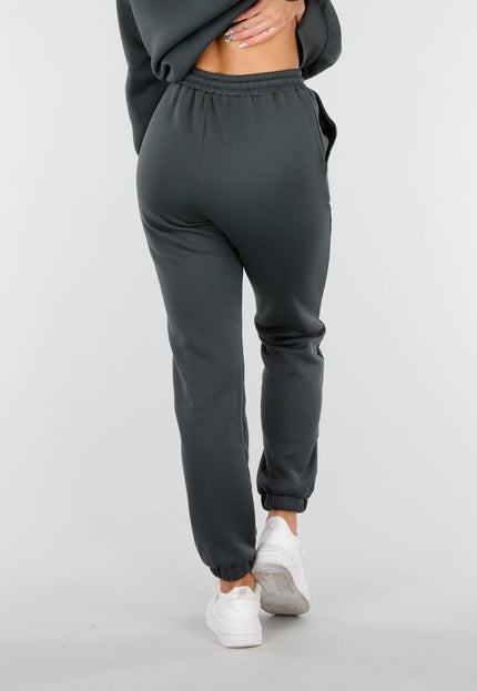 NEW081025 Donkergrijs Joggingpak
