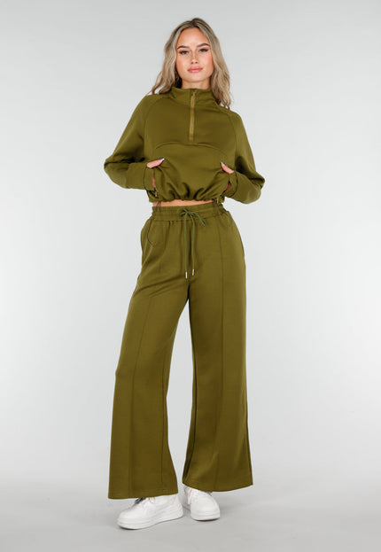 NEW081025 Groene Loungebroek