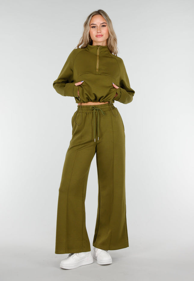 NEW081025 Groene Loungebroek