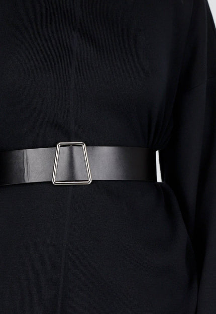 NEW081025 Two Piece Stretch Set Zwart