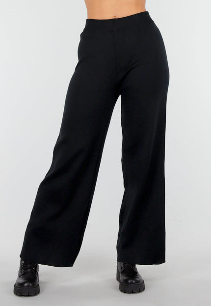 NEW081025 Two Piece Stretch Set Zwart