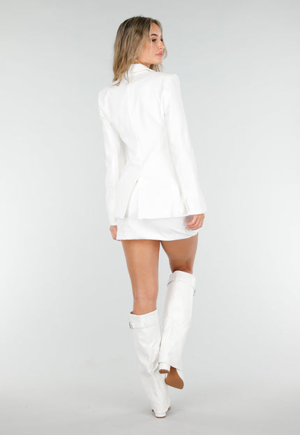 OP=OP.05.NL Witte Double Breasted Blazer