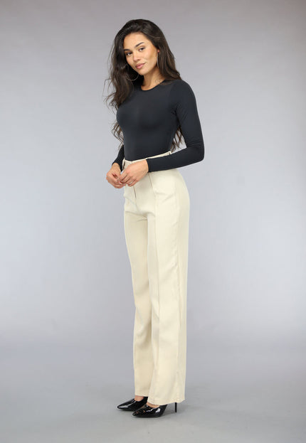 NEW0811 Zwarte Zachte Longsleeve Bodysuit