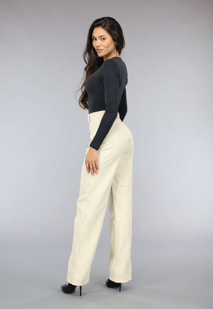 NEW0811 Zwarte Zachte Longsleeve Bodysuit