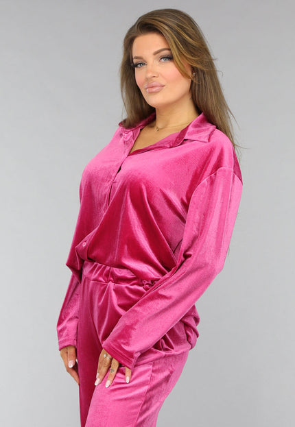 OP=OP.AV.12 Roze Fluwelen Two Piece