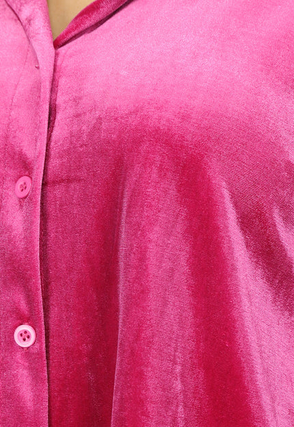 OP=OP.AV.12 Roze Fluwelen Two Piece