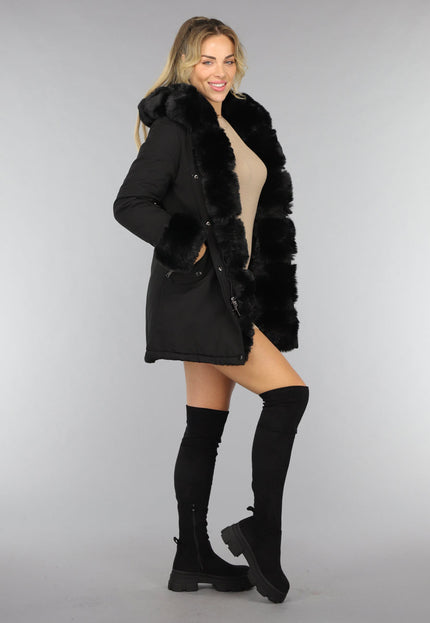 NEW0910 Zwarte Hoge Overknee Laarzen met Zachte Voering