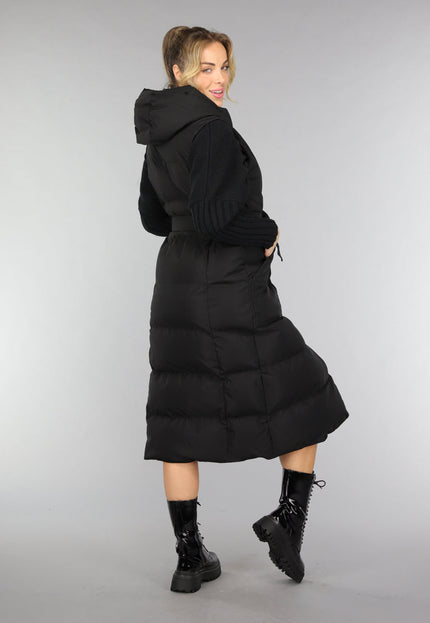 NEW0910 Zwarte Laklook Veterlaarsjes met Ritssluiting