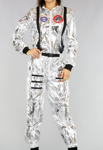 Metallic Astronaut Kostuum