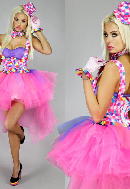 CARNA30 Popping Candy Clown Kostuum