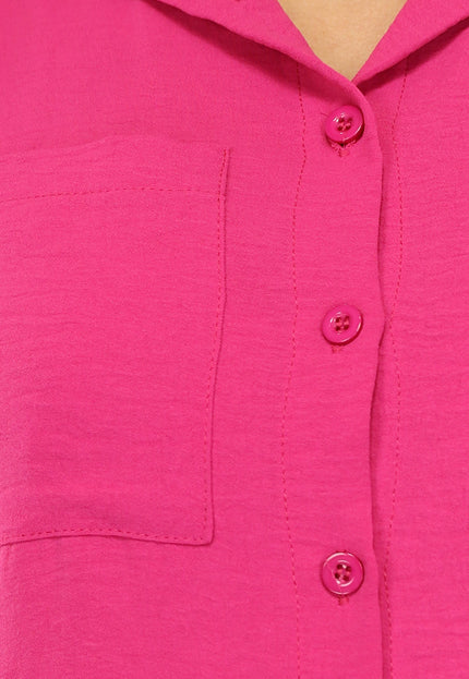 OP=OP.01.S Fuchsia Matching Set met Blouse