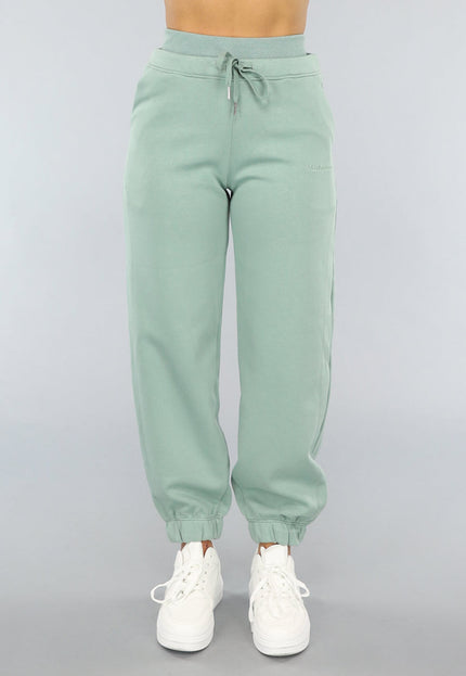 NEW1004 Mintgroene Joggingsbroek met Veters