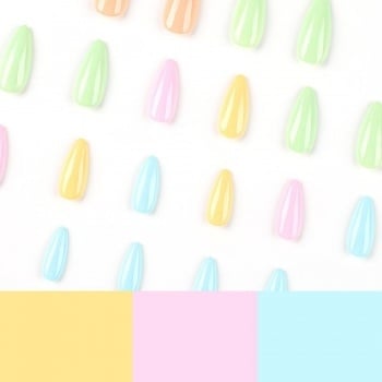 OP=OP.05.NL Pastel Multicolor Kunstnagels