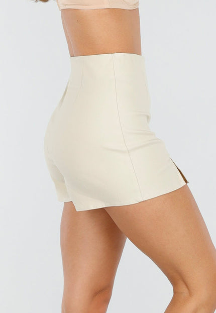 Skort Beige met Stretch
