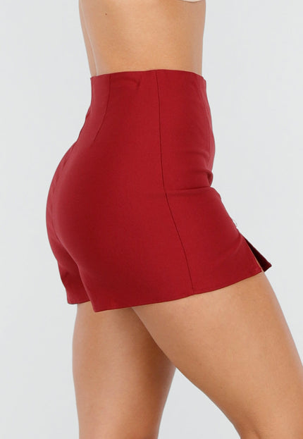 Skort Rood met Stretch