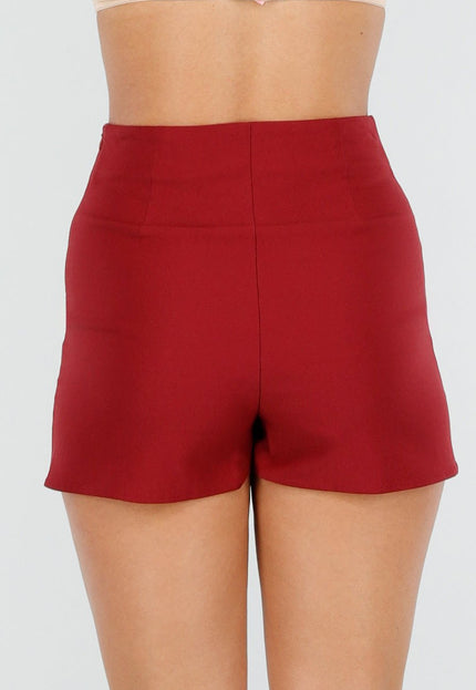 Skort Rood met Stretch