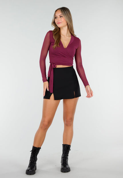 Skort Zwart met Stretch