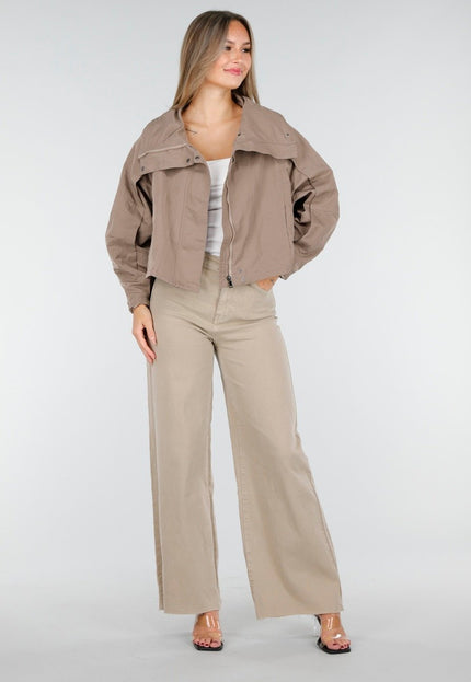 OP=OP.41.NL Wide Leg Jeans in Beige