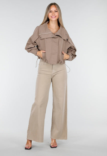 OP=OP.41.NL Wide Leg Jeans in Beige