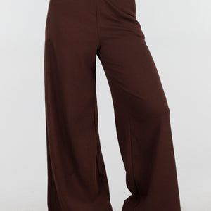 NEW101225 Bruine Lounge Broek