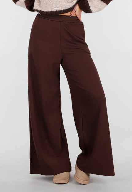 NEW101225 Bruine Lounge Broek