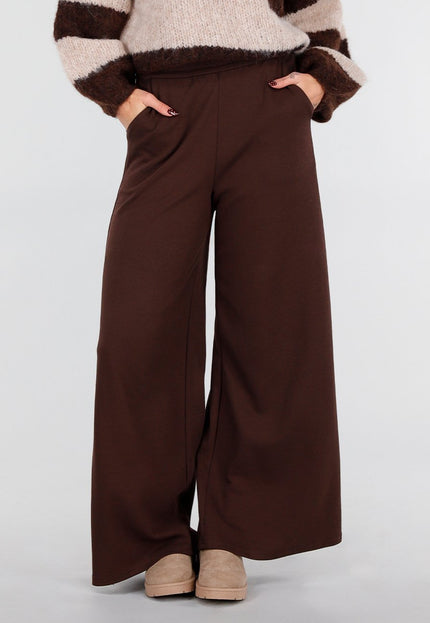 NEW101225 Bruine Lounge Broek
