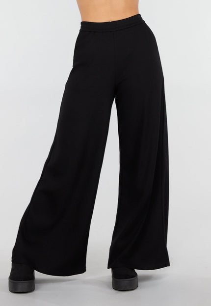 NEW101225 Zwarte Stretch Lounge Broek