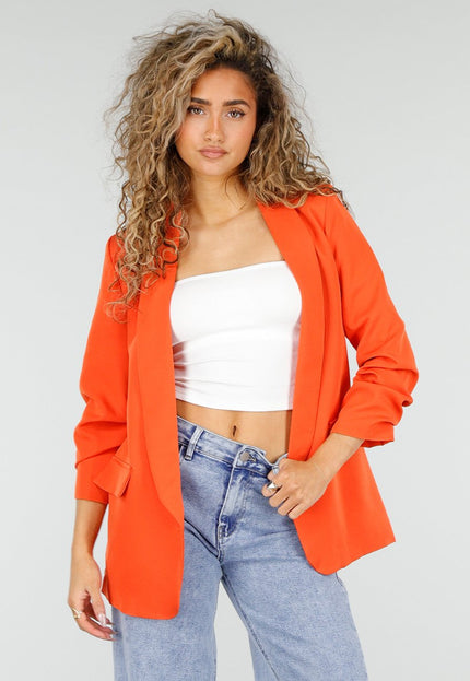 ORANJE-F Oranje Getailleerde Blazer