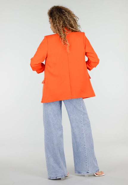 ORANJE-F Oranje Getailleerde Blazer