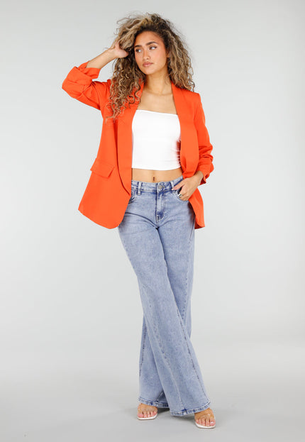 ORANJE-F Oranje Getailleerde Blazer