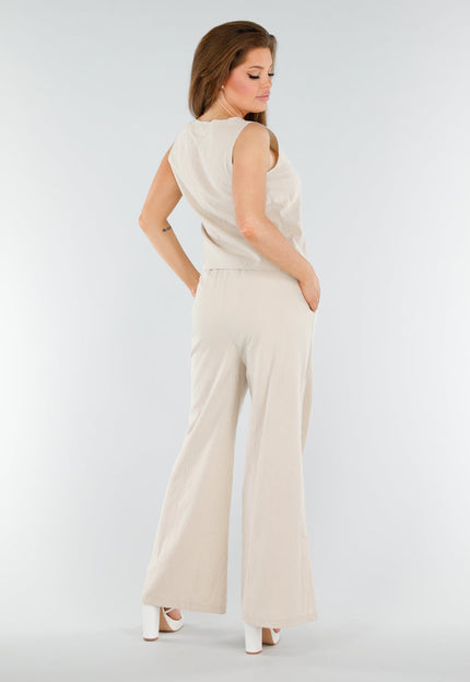 NEW110625 Beige Set met Striksluitingen