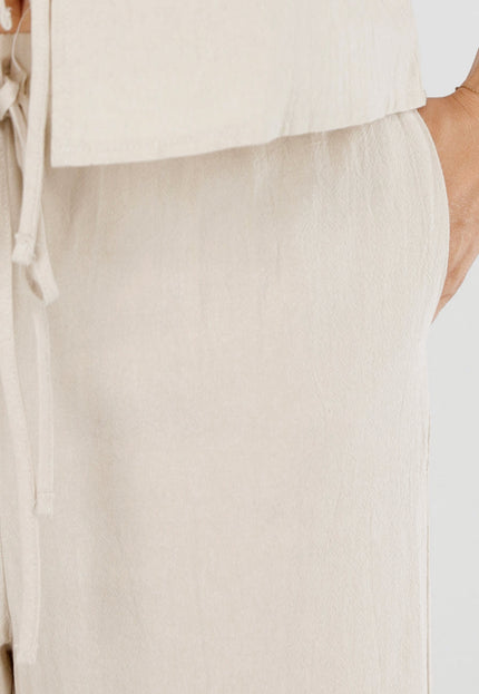 NEW110625 Beige Set met Striksluitingen