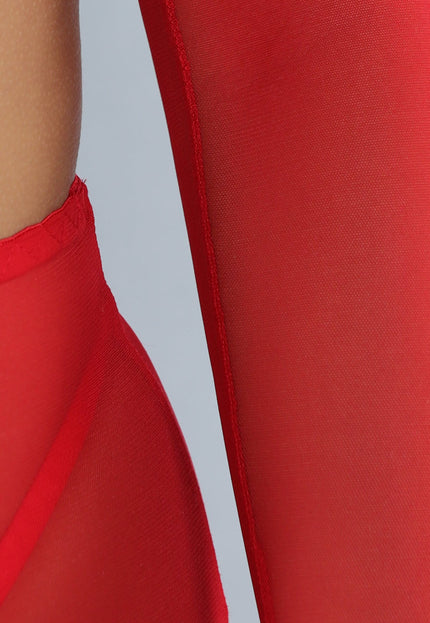 OP=OP.10.NL Rode Lingerie Set met Hartjes