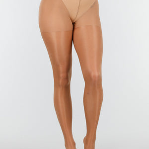 NEW121125 Beige 20 Den Glanzende Panty